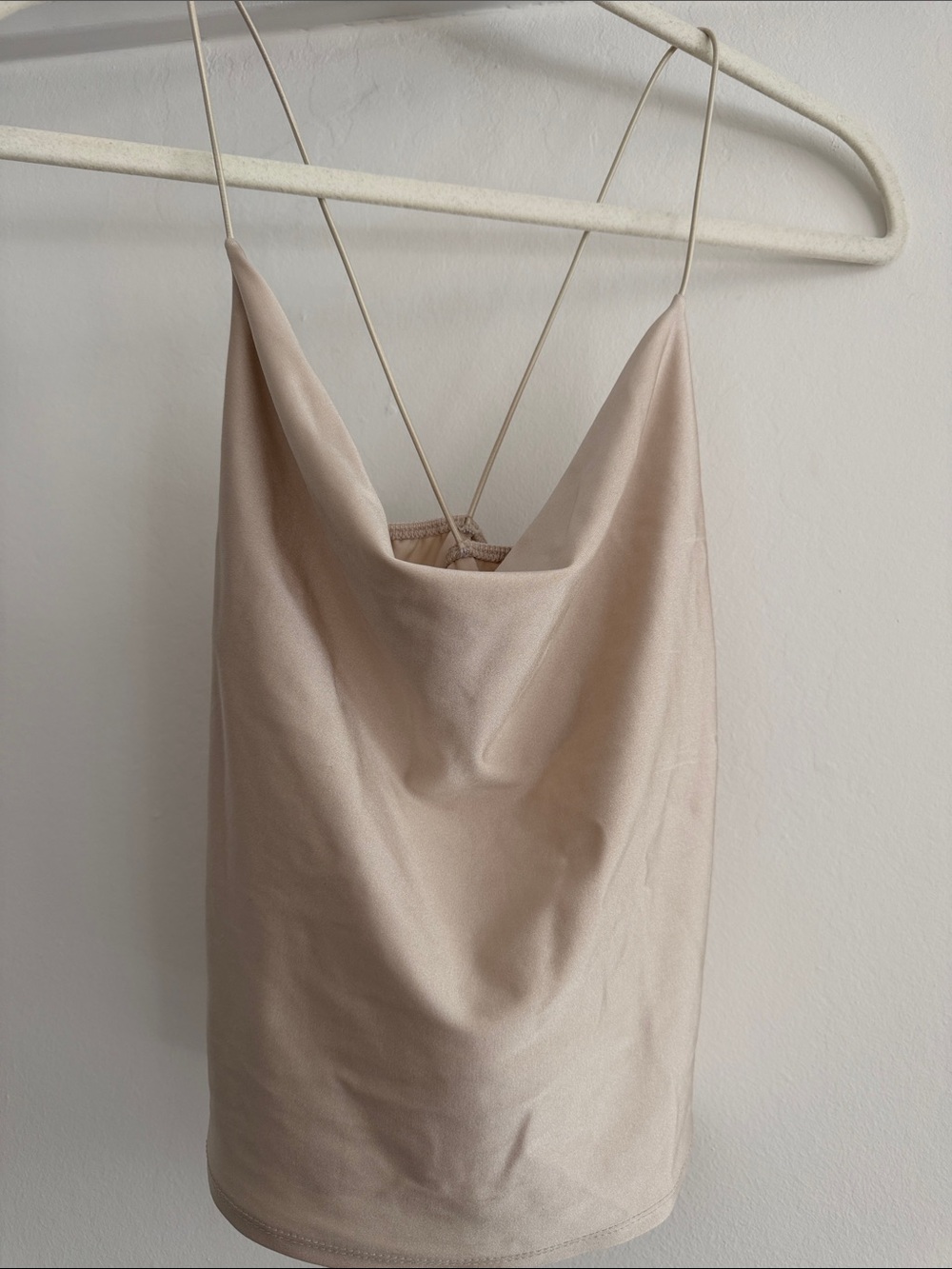 Lulus stretchy ivory color top